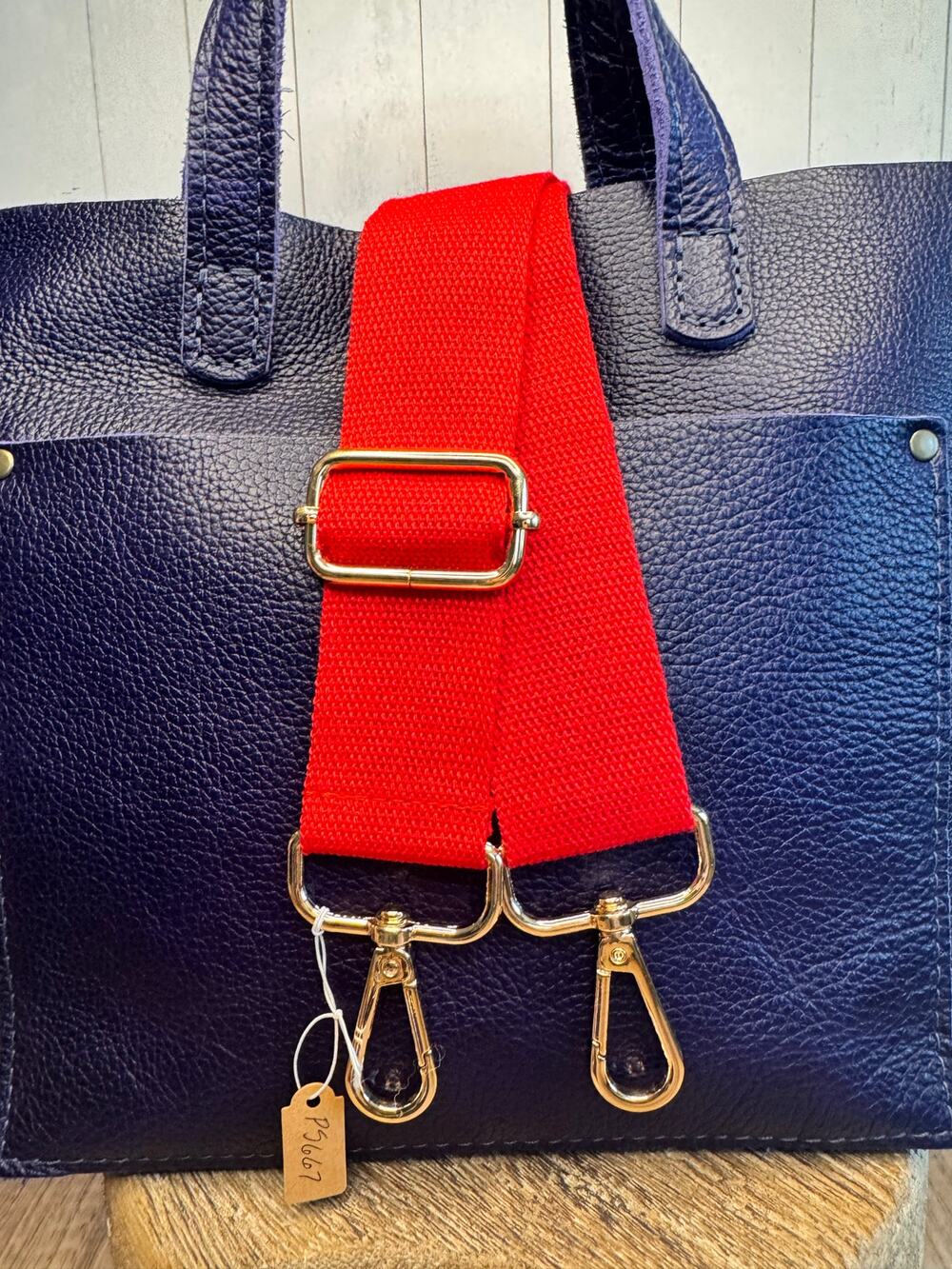 Crossbody Purse Strap Solid Red Bag Strap Guitar Strap NEW